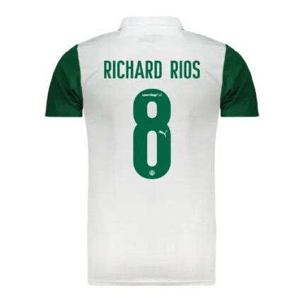 Camisa Palmeiras Away 25/26 - Branca #RichardRios8