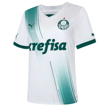 Camisa Palmeiras Feminina Away 23/24 - Branca